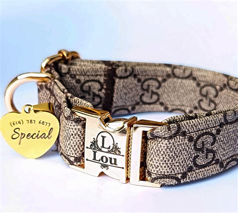 puppy dog dress gucci|high end designer dog collars.